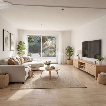 KI Wohnzimmer Ansicht