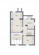 Grundriss Kellergeschoss - MODERNISIERTES ZWEIFAMILIENHAUS MIT GARTEN UND VIEL PRIVATSPHÄRE!