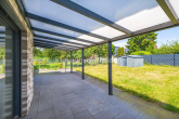 Terrasse - NEUBAU-BUNGALOW MIT ENERGIEEFFIZIENZKLASSE A+, GARAGE & SONNIGEM GARTEN!