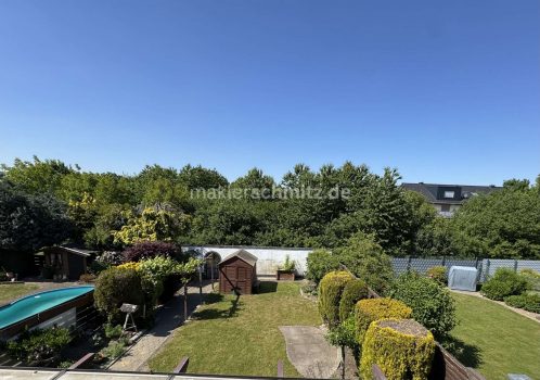 Blick vom Balkon