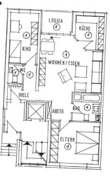 Grundriss Erdgeschoss