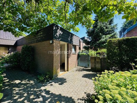 Garagenzugang Garten