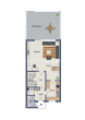 Grundriss Erdgeschoss - ATTRAKTIVES REIHENMITTELHAUS MIT WINTERGARTEN UND GARAGE